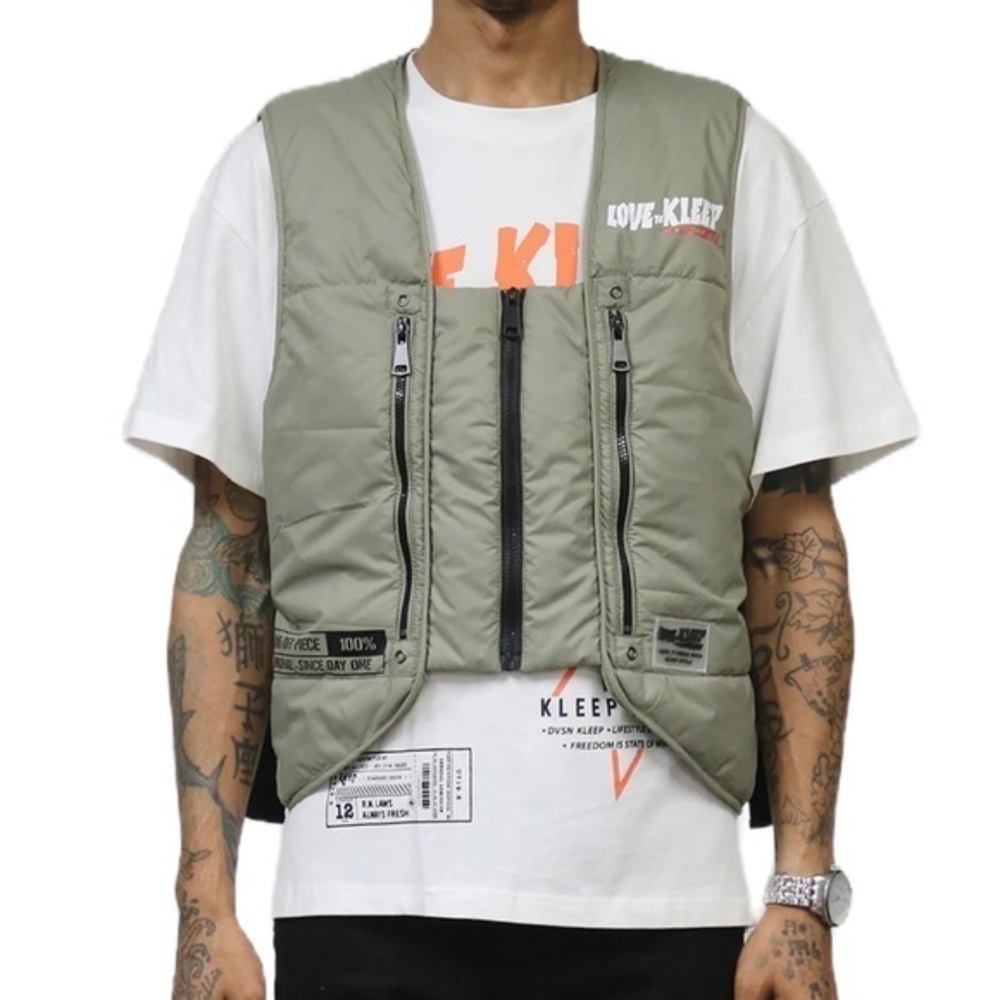 LAUREL Kleep premium cire padded vest with functional tape and multi pockets